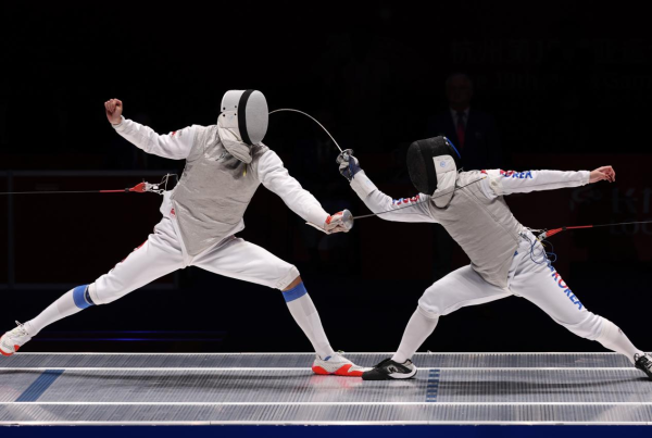 关于匈牙利选手在击剑比赛中一展身手的信息